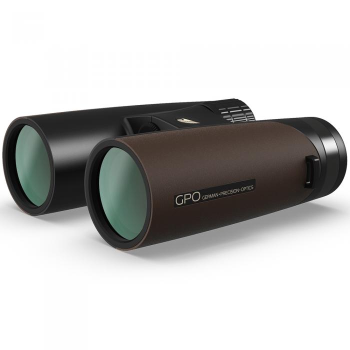 Binokļi - GPO Passion 10x42ED Binoculars Brown - ātri pasūtīt no ražotāja