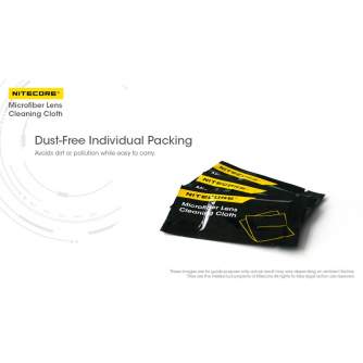 Cleaning Products - Nitecore Lens Cleaning Cloth (10 pcs) - quick order from manufacturer
