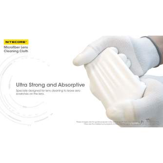 Cleaning Products - Nitecore Lens Cleaning Kit (5 x lens cloth / 1 x 30ml fluid) - buy today in store and with delivery