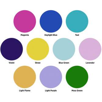 Gaismas veidotāji - Westcott Optical Spot by Lindsay Adler Gel Pack 1: Creative Color (10-pack) - ātri pasūtīt no ražotāja
