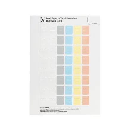 JJC SDSL 480 Geheugenkaart Label Stickers