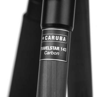 Sortimenta jaunumi - Caruba Travelstar 143 Carbon Tripod - ātri pasūtīt no ražotāja
