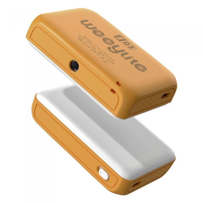 Sortimenta jaunumi - Weeylite S03 portable pocket RGB Light Yellow - ātri pasūtīt no ražotāja
