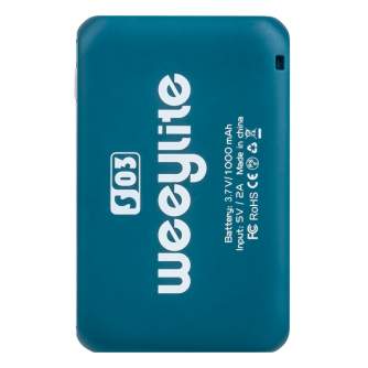 Sortimenta jaunumi - Weeylite S03 portable pocket RGB Light Blue - ātri pasūtīt no ražotāja