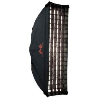 Софтбоксы - Falcon Eyes Softbox 30x120 cm + Honeycomb Grid FER-SB30120HC - быстрый заказ от производителя