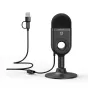 Podkāstu mikrofoni - SmallRig 3491 simorr Wave U1 USB Condenser Microphone (Black) - ātri pasūtīt no ražotāja