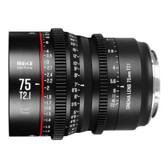 CINEMA Video objektīvi - Meike MK 75mm T2.1 Canon EF-Mount S35 - ātri pasūtīt no ražotāja