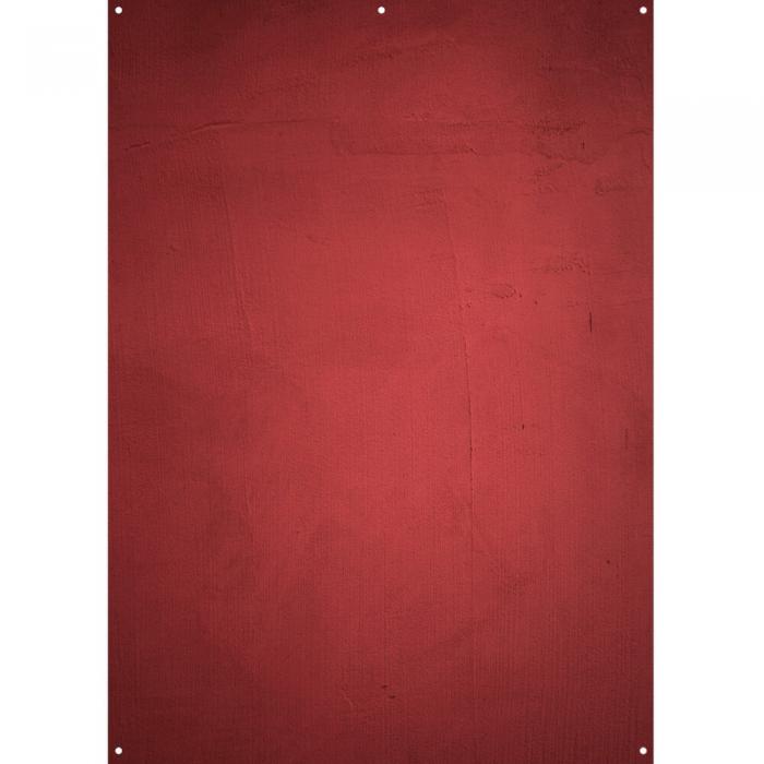 Backgrounds - Westcott X-Drop Canvas Backdrop - Aged Red Wall (5 x 7) - quick order from manufacturer