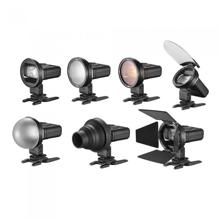 Acessories for flashes - Godox Speedlite MF-CB Head Converter (From Square to Round) - quick order from manufacturer