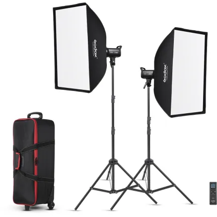 Godox SL100D LED Video Light Two Light Kit SL100D K2
