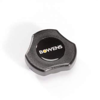 Discontinued - Bowens 05917B ISS.1 L/BRKT lock knob & bowens badge