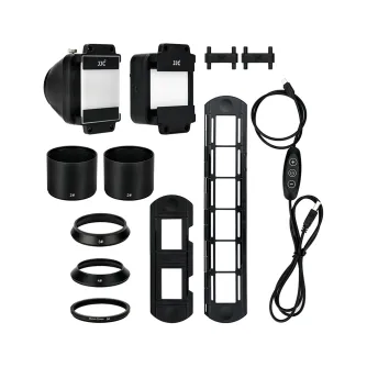 Skeneri - JJC FDA-S1 Film Digitizing Adapter and LED Light Set - ātri pasūtīt no ražotāja