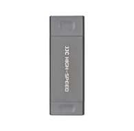 New products - JJC CR-UTC4AC USB 3.1 Card Reader Grey - quick order from manufacturerNew products - JJC CR-UTC4AC USB 3.1 Card Reader Grey - quick order from manufacturer