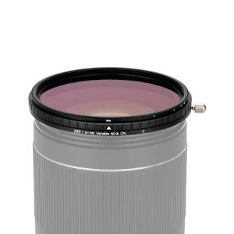 ND neitrāla blīvuma filtri - JJC F-NC52 2 In 1 52mm Variable ND + CPL Filter - ātri pasūtīt no ražotāja