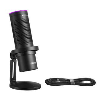 Новые товары - Godox RGB USB Condenser Microphone (w/ app controlEM68G - быстрый заказ от производителя