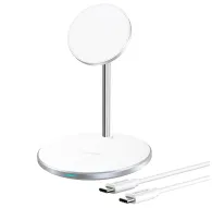 Telefonų, planšetinių kompiuterių ir GPS įkrovikliai - Беспроводная зарядная подставка Choetech 15 Вт 2 в 1 Magsafe T581-F - быTelefonų, planšetinių kompiuterių ir GPS įkrovikliai - Беспроводная зарядная подставка Choetech 15 Вт 2 в 1 Magsafe T581-F - бы