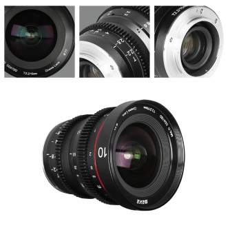 CINEMA видео объективы - Meike MK 10mm T2.2 Sony E-mount - быстрый заказ от производителя
