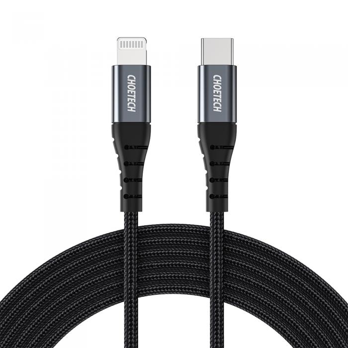 New products - Choetech USB-C to Lightening Nylon Cable MFi 1.2M IP0039 - quick order from manufacturer