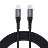 Новые товары - Choetech USB-C to Lightening Nylon Cable MFi 1.2M IP0039 - быстрый заказ от производителяНовые товары - Choetech USB-C to Lightening Nylon Cable MFi 1.2M IP0039 - быстрый заказ от производителя