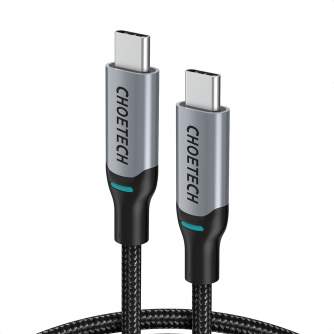 Sortimenta jaunumi - Choetech USB-C to USB-C Nylon Cable 100W 1.8M XCC-1002 - ātri pasūtīt no ražotāja
