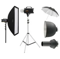 Lighting - Rimelite komplekts 200/200 Portretiem rentLighting - Rimelite komplekts 200/200 Portretiem rent