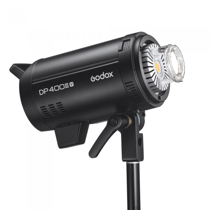 LED Prožektori - Godox DP400III-V Studio Flash - perc šodien veikalā un ar piegādi