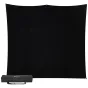 Background Set with Holder - Westcott X-Drop Pro Wrinkle-Resistant Backdrop Kit - Rich Black (8 x 8) - quick order from manufacturer