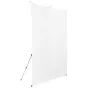 Background Set with Holder - Westcott X-Drop Pro Wrinkle-Resistant Backdrop Kit - High-Key White (8 x 8) - buy today in store and with delivery