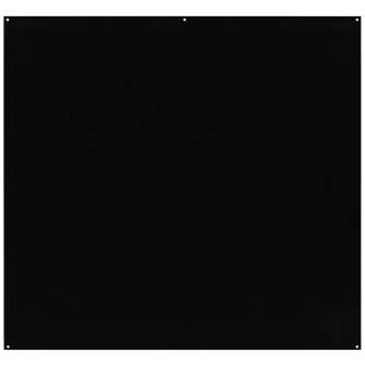 Westcott X-Drop Pro Wrinkle-Resistant Backdrop - Rich Black (8 x 8)