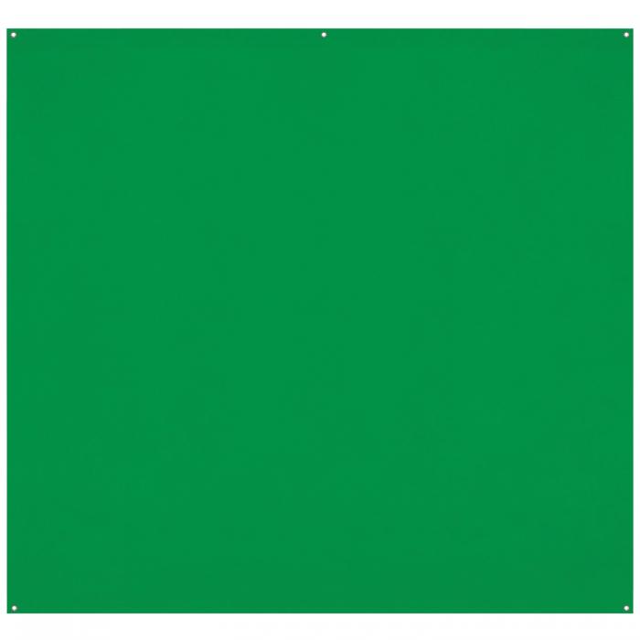 Foto foni - Westcott X-Drop Pro Wrinkle-Resistant Backdrop - Chroma-Key Green Screen (8 x 8) - ātri pasūtīt no ražotāja