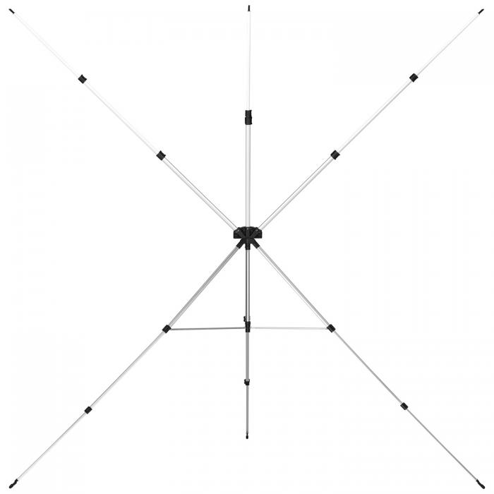 Fonu turētāji - Westcott X-Drop Pro Backdrop Stand (8 and 5 Wide) - ātri pasūtīt no ražotāja