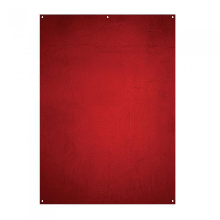 Backgrounds - Westcott X-Drop Fabric Backdrop - Aged Red Wall (5 x 7) - quick order from manufacturer