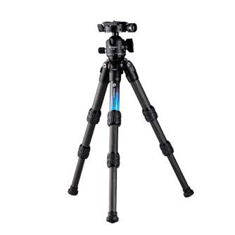 Новые товары - Fotopro P-4 Mini + P-4H Ballhead Carbon Mini Tripod - быстрый заказ от производителя