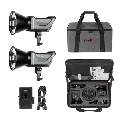 SmallRig RC220B 2 COB Light Kit for Video Production