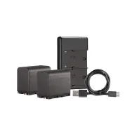 Kameru akumulatori - Westcott NP-F970 Dual Battery Pack with Charger (2-pack L-Series 7.4V 6600mAh 48.8Wh) - быстрый заказ от прKameru akumulatori - Westcott NP-F970 Dual Battery Pack with Charger (2-pack L-Series 7.4V 6600mAh 48.8Wh) - быстрый заказ от пр