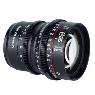 CINEMA видео объективы - Meike 18mm T2.1 S35 Prime (PL) MK-18T2.1 S35 PL - быстрый заказ от производителя