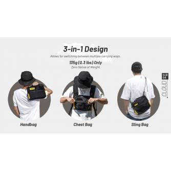 New products - Nitecore SLB04 3-in-1 sling bag - quick order from manufacturer