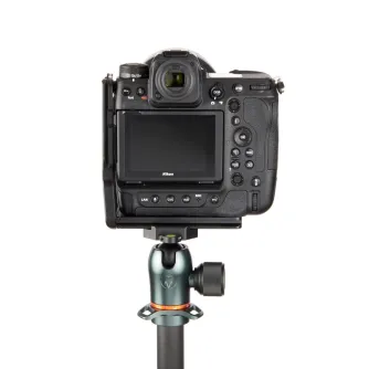 Tripod Accessories - 3 Legged Thing Zaara Dedicated L Bracket Black Darkness - for Nikon Z9 - quick order from manufacturer