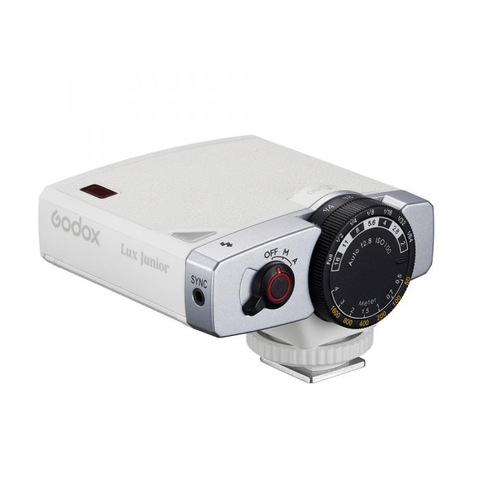 Kameras zibspuldzes - Godox Retro Lux Junior Grey - ātri pasūtīt no ražotāja
