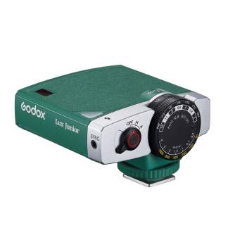 Kameras zibspuldzes - Godox Retro Lux Junior Green - ātri pasūtīt no ražotāja