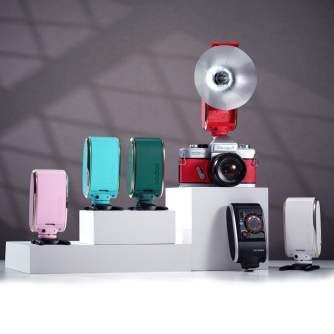 Вспышки на камеру - Godox Retro Lux Senior Pink - быстрый заказ от производителя