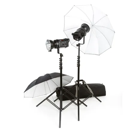 Studijas gaismu 500/500/500/750 komplekts rent