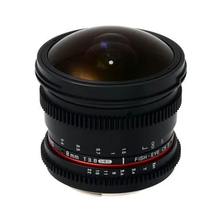 Samyang 8mm T3.8 Asph IF MC Fisheye CSII DH VDSLR rent