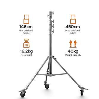 Light Stands - Godox Roller Stand for Video Light SA5045 - quick order from manufacturer