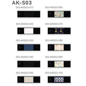 Piederumi kameru zibspuldzēm - Godox Slide Filter AK-S03 (10 pcs) - ātri pasūtīt no ražotāja