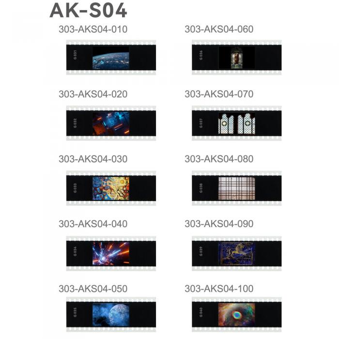 Аксессуары для вспышек - Godox Slide Filter AK-S04 (10 pcs) - быстрый заказ от производителя