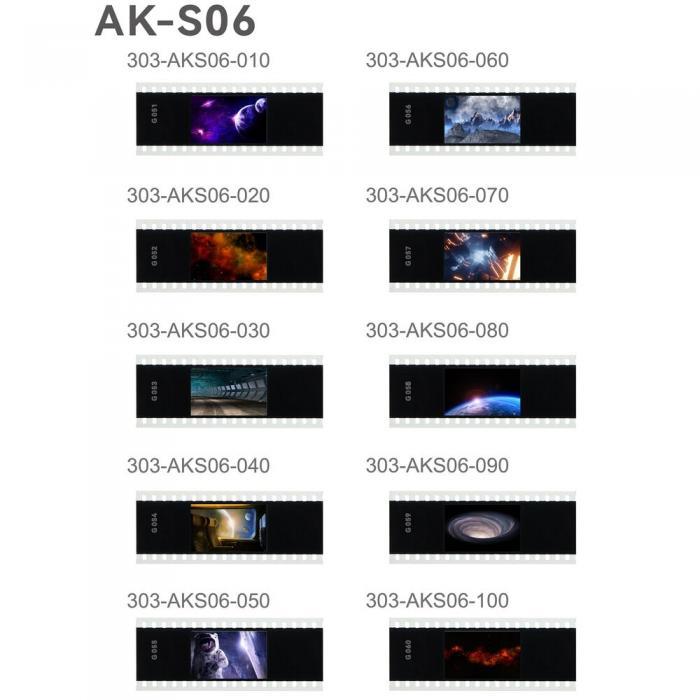 Аксессуары для вспышек - Godox Slide Filter AK-S06 (10 pcs) - быстрый заказ от производителя