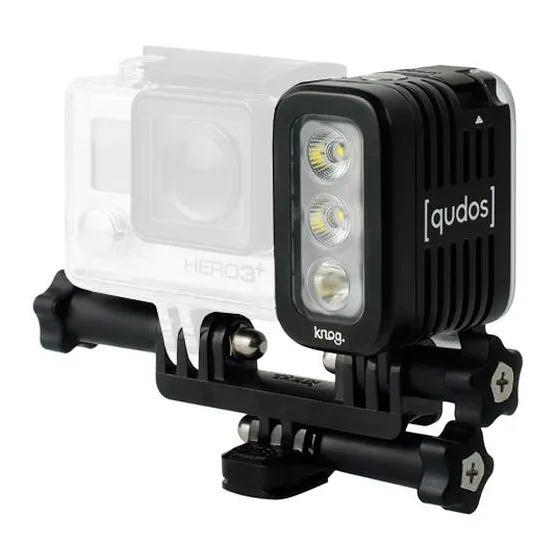 Knog Qudos LED gaisma black rent