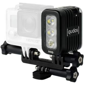 Action Cameras - Knog Qudos LED gaisma black rent
