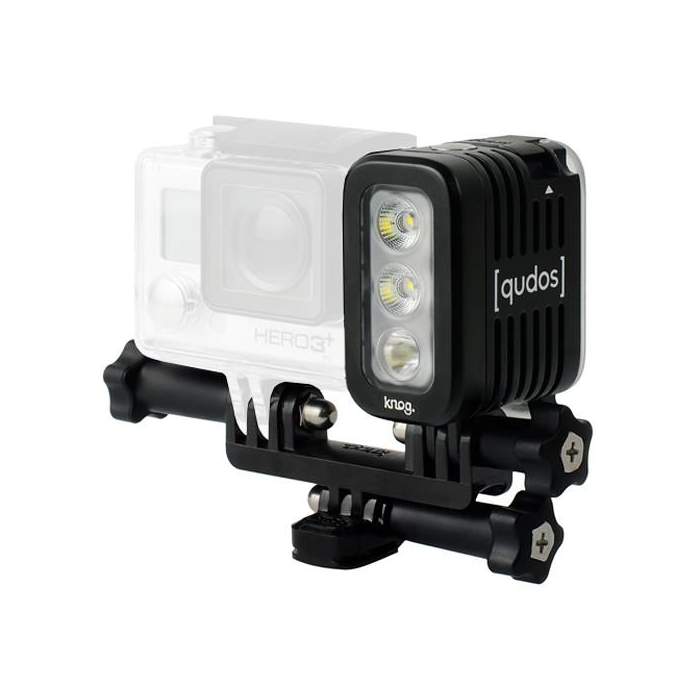 Action Cameras - Knog Qudos LED gaisma black rent